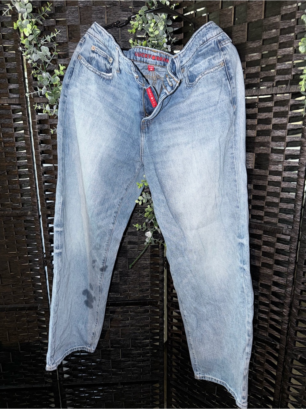 Lucky Brand Women’s Light Blue Relaxed Jeans